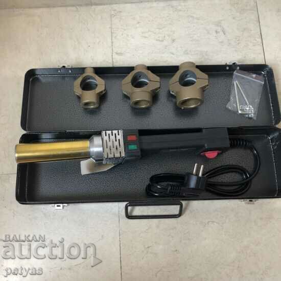 Soldering iron for polypropylene pipes and fittings KRAFTROYAL 2500 W with price 85.50 BGN | € 43.72