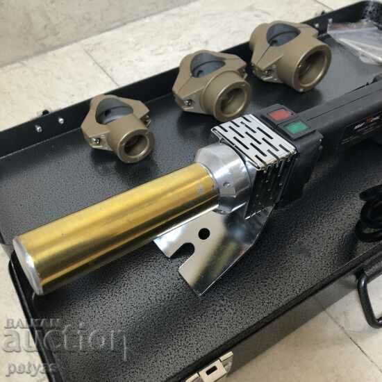 Auction  Soldering iron for polypropylene pipes and fittings KRAFTROYAL 2500 W
