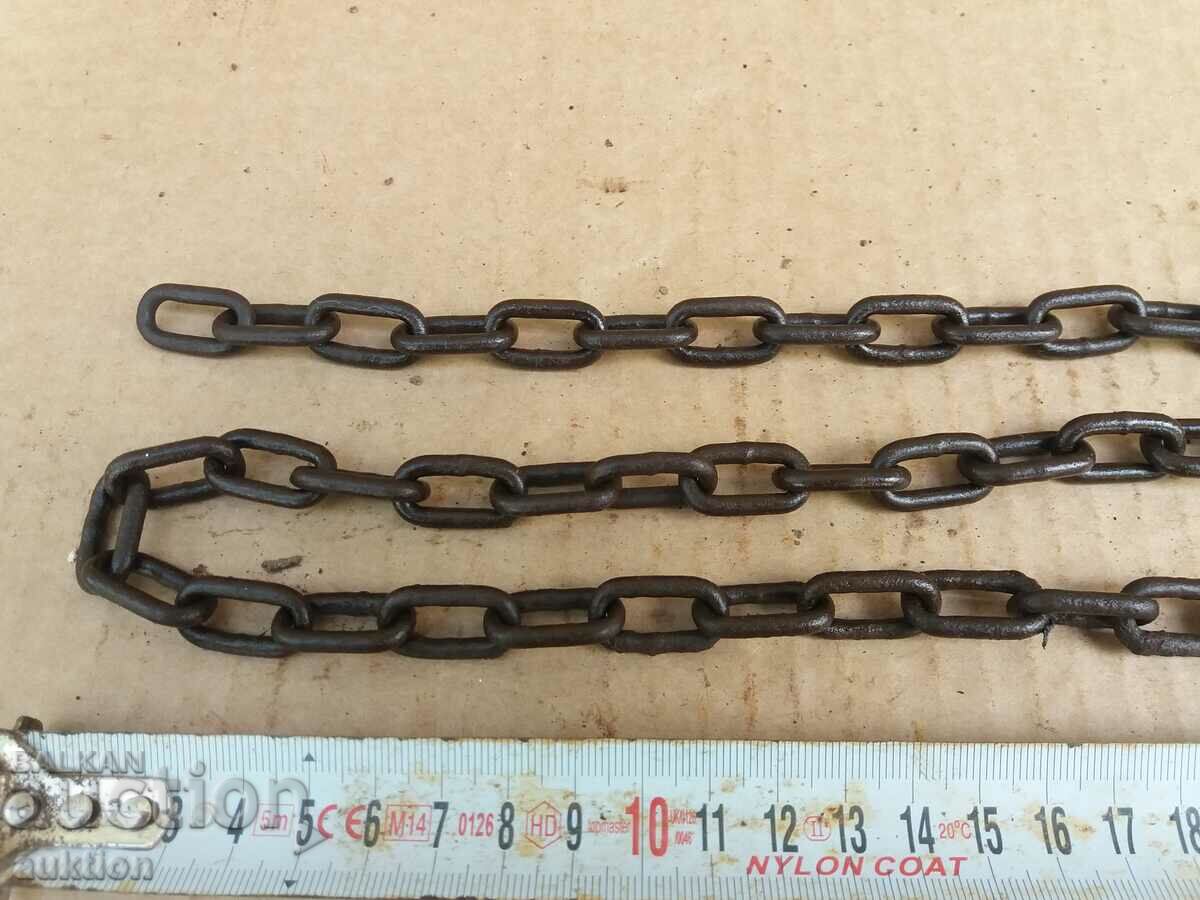 МАСИВНО КОВАНО СИНДЖИРЧЕ ЗА ЗАКЛЮЧВАНЕ НА ПОРТИ 80 СМ. - 5 МАСИВНО КОВАНО СИНДЖИРЧЕ ЗА ЗАКЛЮЧВАНЕ НА ПОРТИ 80 СМ. - 5