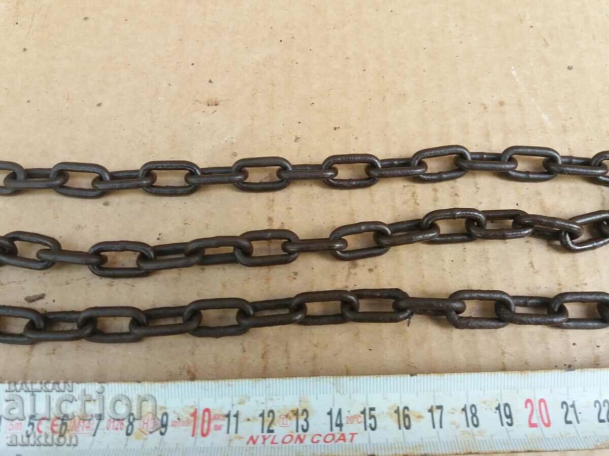 МАСИВНО КОВАНО СИНДЖИРЧЕ ЗА ЗАКЛЮЧВАНЕ НА ПОРТИ 80 СМ. - 6 МАСИВНО КОВАНО СИНДЖИРЧЕ ЗА ЗАКЛЮЧВАНЕ НА ПОРТИ 80 СМ. - 6