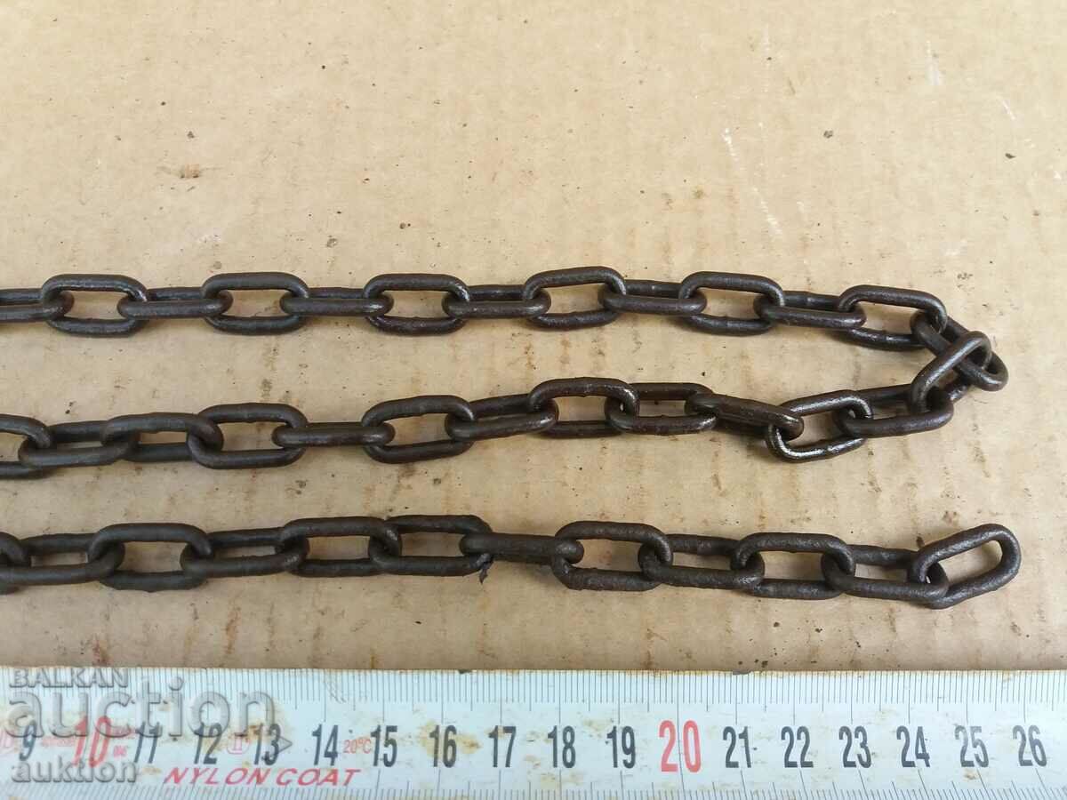 МАСИВНО КОВАНО СИНДЖИРЧЕ ЗА ЗАКЛЮЧВАНЕ НА ПОРТИ 80 СМ. - 7 МАСИВНО КОВАНО СИНДЖИРЧЕ ЗА ЗАКЛЮЧВАНЕ НА ПОРТИ 80 СМ. - 7