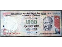 India 1000 rupees