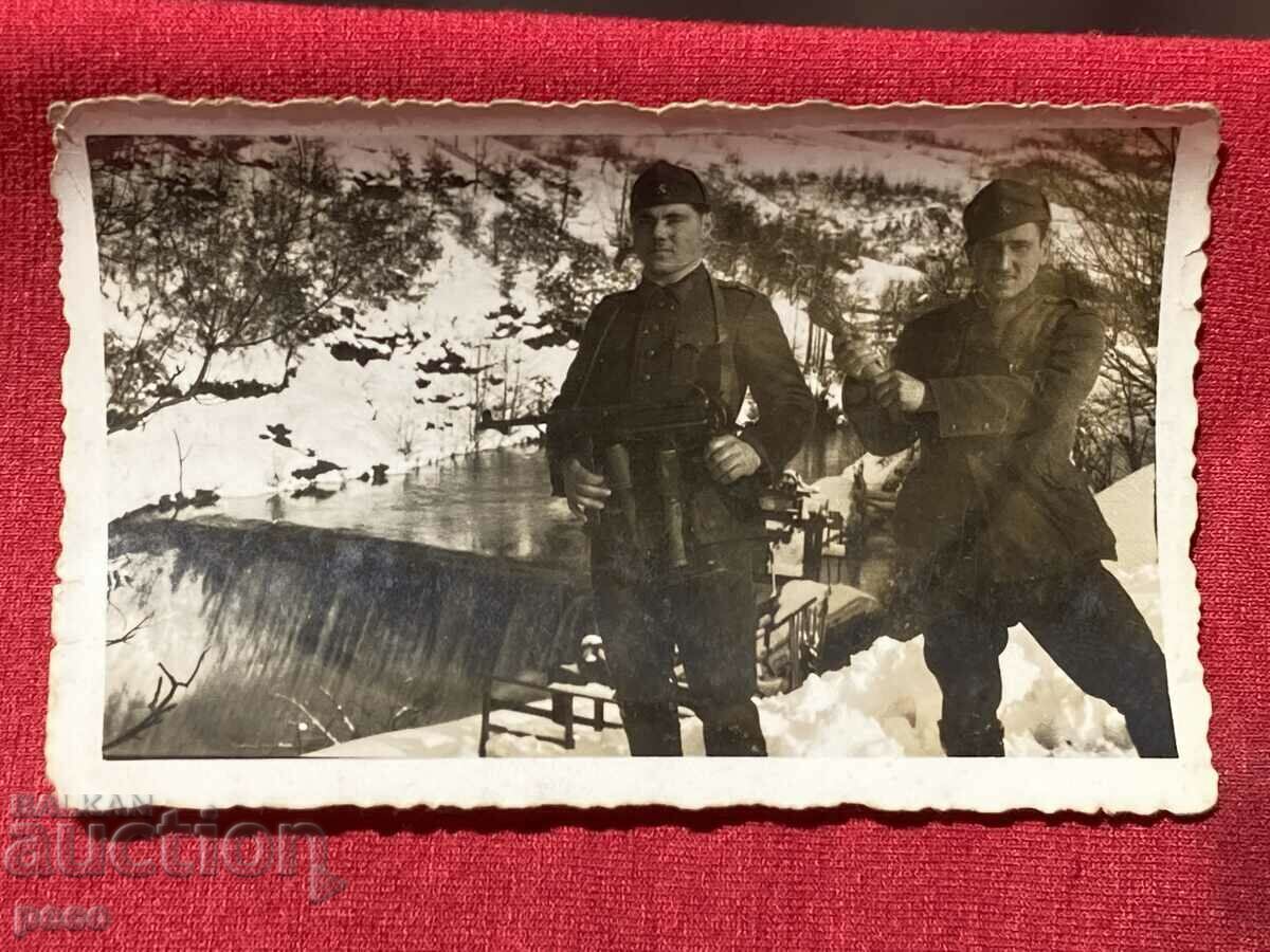 Auction Bulgarian military Šumadija Serbia Ivanica Waterfall 1944 Auction Bulgarian military Šumadija Serbia Ivanica Waterfall 1944