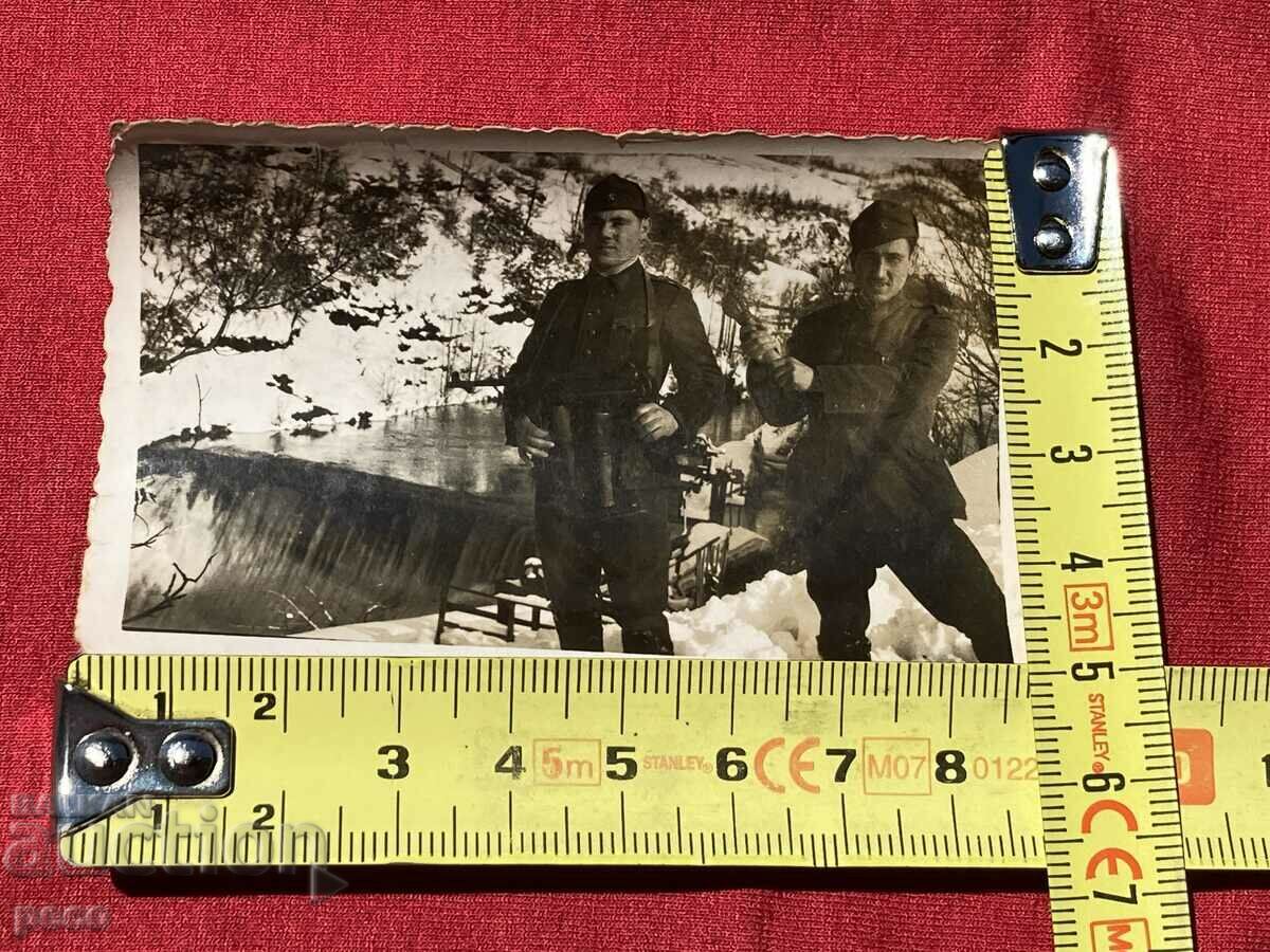 Delivery of Bulgarian military Šumadija Serbia Ivanica Waterfall 1944 Delivery of Bulgarian military Šumadija Serbia Ivanica Waterfall 1944