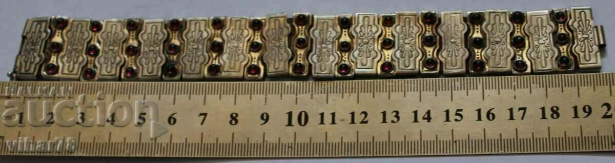 silver bracelet with tourmalines with price 349.99 BGN | € 178.95 silver bracelet with tourmalines with price 349.99 BGN | € 178.95