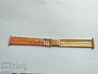 Gold-plated chain for men's watches