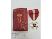 Rar Ordinul Italian de Aur al Coroanei Umberto 1878-1900