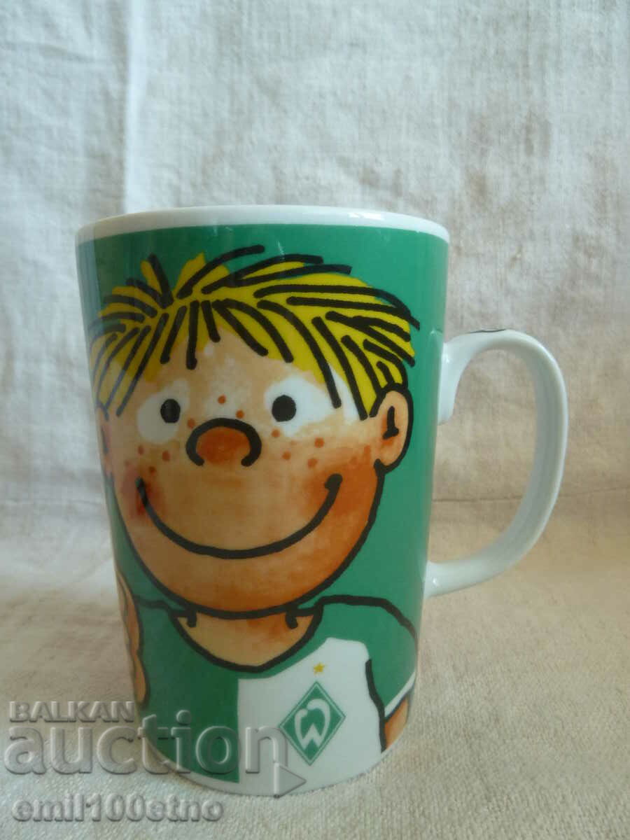 Tea cup - for fans of Werder Bremen with price 8.00 BGN | € 4.09 Tea cup - for fans of Werder Bremen with price 8.00 BGN | € 4.09