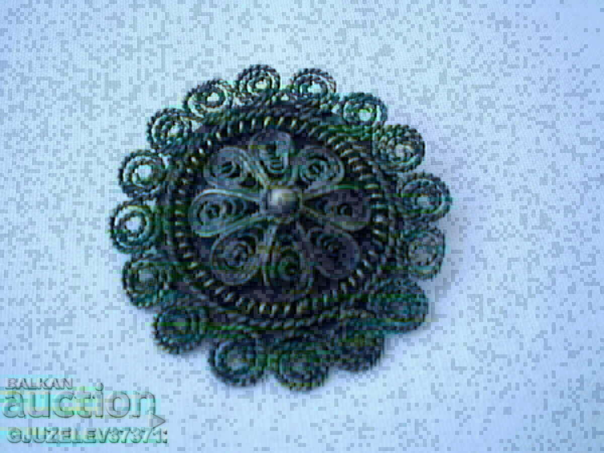 филигранна Антикварна брошка - 5 филигранна Антикварна брошка - 5