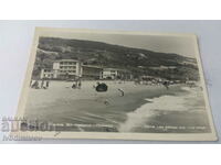 Пощенска картичка Златни пясъци Плажът 1959