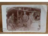 .1917 WORLD WAR I SOLDIER WORKSHOP PHOTO