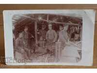 .1917 WORLD WAR I SOLDIER WORKSHOP PHOTO