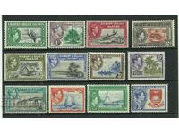 GILBERT & ELLICE ISLANDS 1939 Set de 12 Sg 43-54 MNH