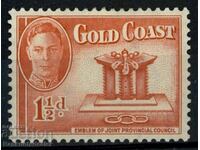 Gold Coast 1948 SG137 1-2d Scarlet KGVI MH