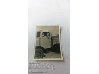 Photo Plovdiv Soldier in a military truck 1956