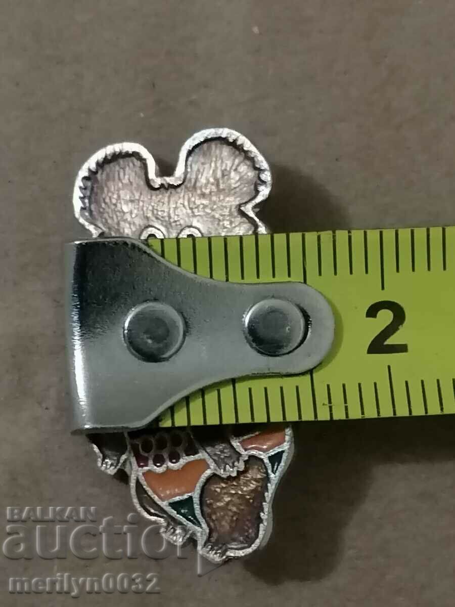 Auction Badge USSR Olympics 80 teddy bear Misha medal badge Auction Badge USSR Olympics 80 teddy bear Misha medal badge