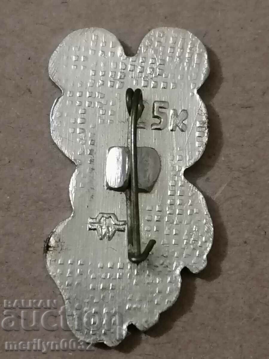 Delivery of Badge USSR Olympics 80 teddy bear Misha medal badge Delivery of Badge USSR Olympics 80 teddy bear Misha medal badge