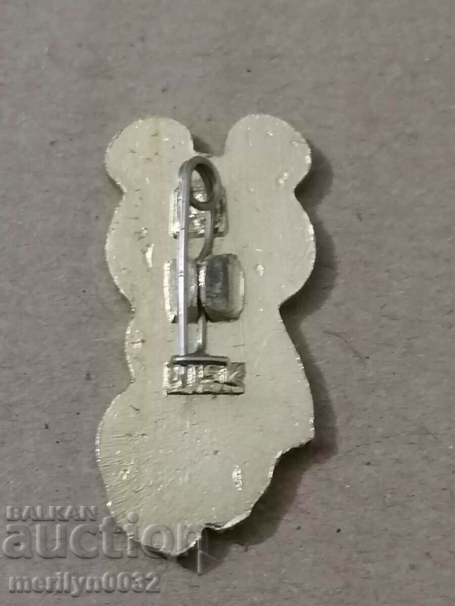 Delivery of Badge USSR Olympics 80 teddy bear Misha medal badge Delivery of Badge USSR Olympics 80 teddy bear Misha medal badge