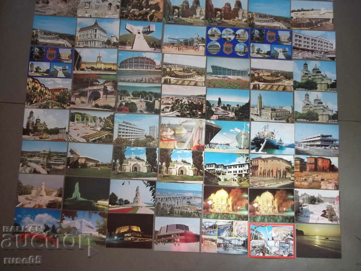 Delivery of Lot of 101 pcs. VARNA cards * Delivery of Lot of 101 pcs. VARNA cards *