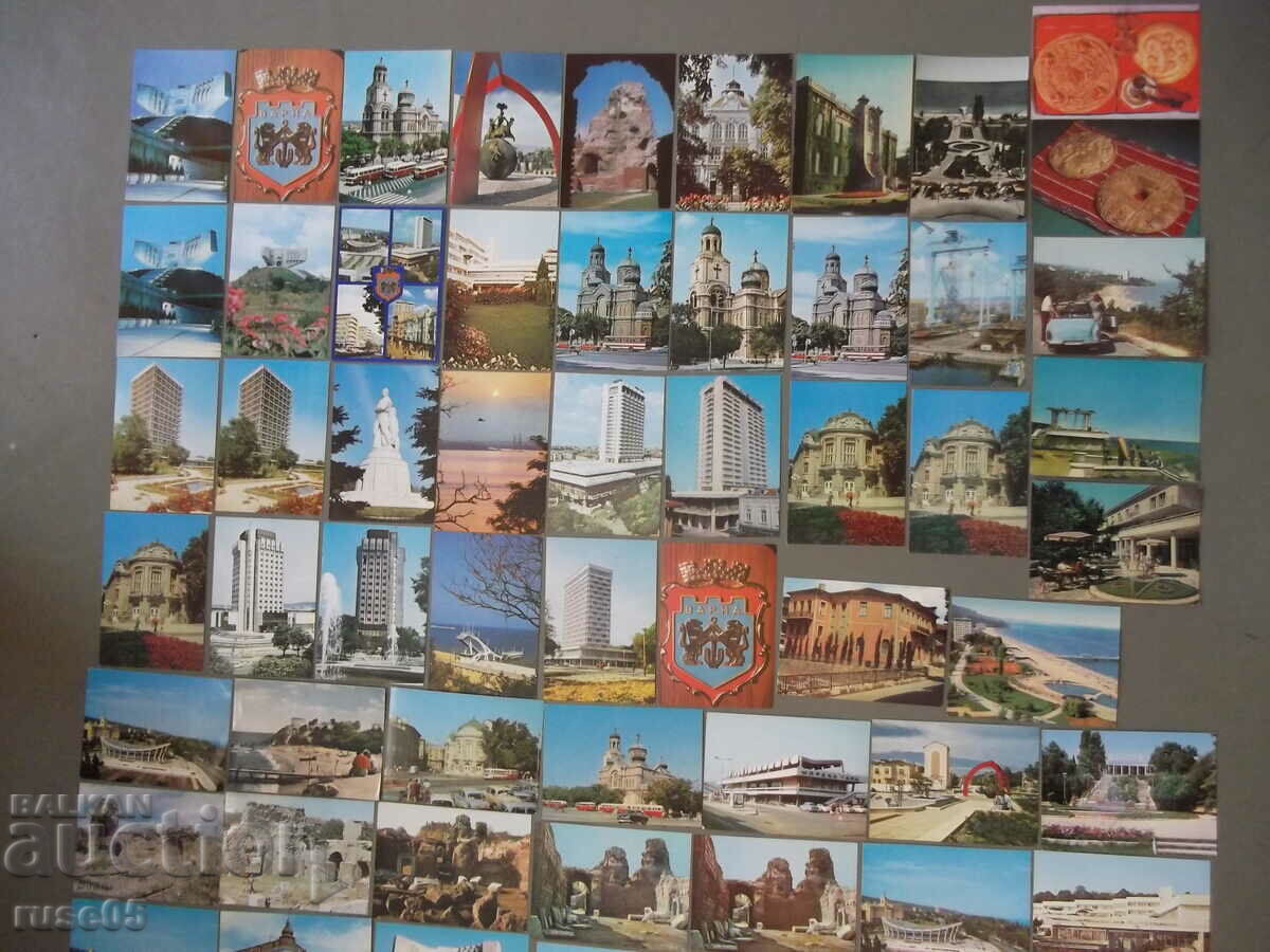 Lot of 101 pcs. VARNA cards * - 5 Lot of 101 pcs. VARNA cards * - 5
