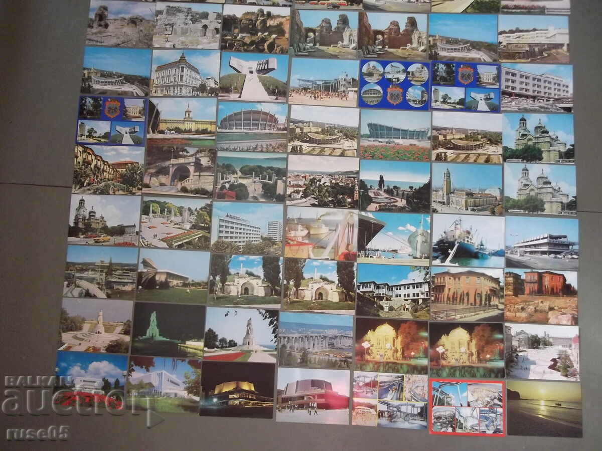 Lot of 101 pcs. VARNA cards * - 6 Lot of 101 pcs. VARNA cards * - 6