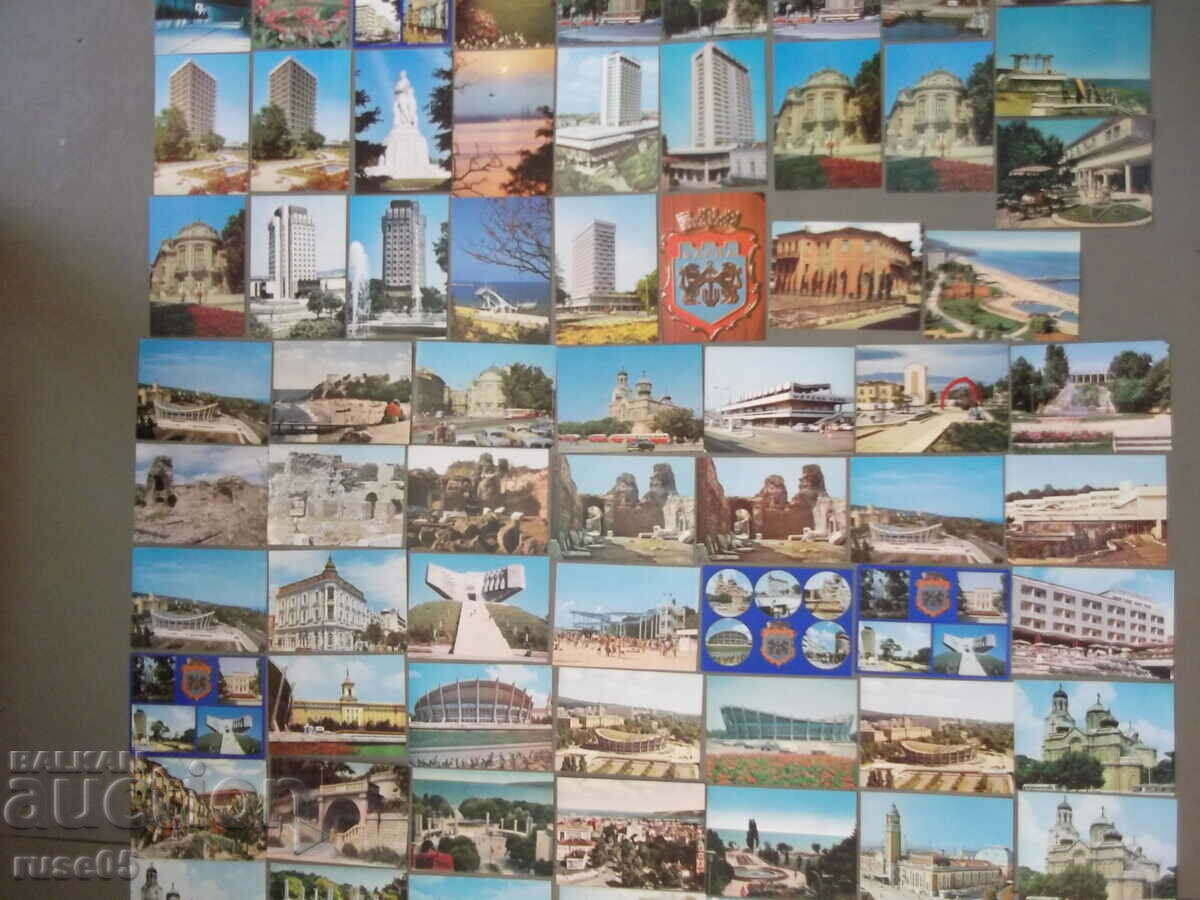Lot of 101 pcs. VARNA cards * - 7 Lot of 101 pcs. VARNA cards * - 7