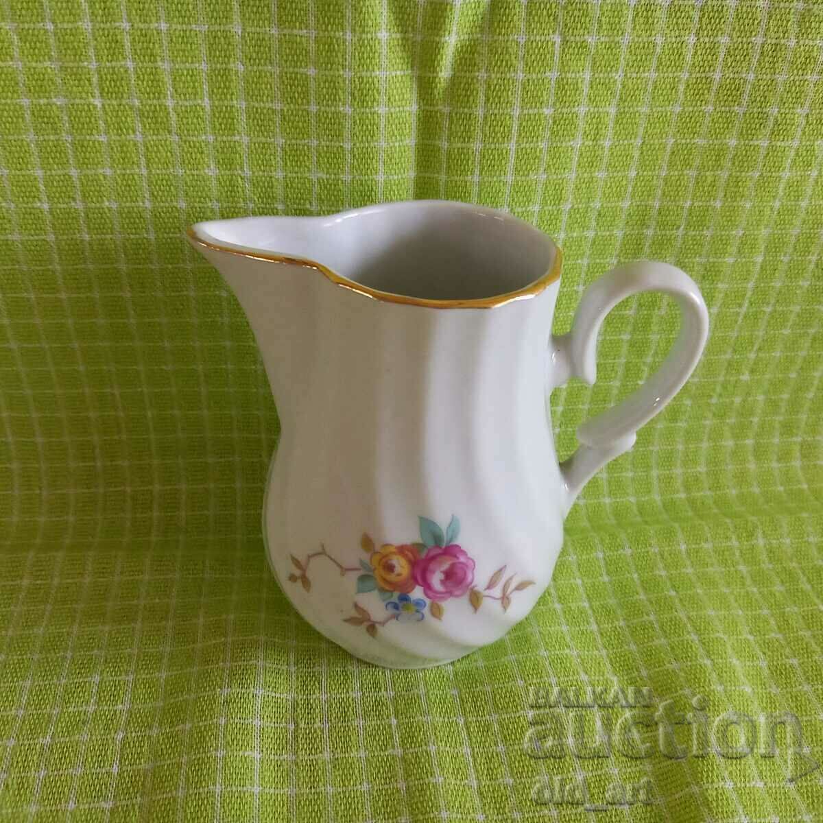 Porcelain - Milk jug with price 6.00 BGN | € 3.07 Porcelain - Milk jug with price 6.00 BGN | € 3.07