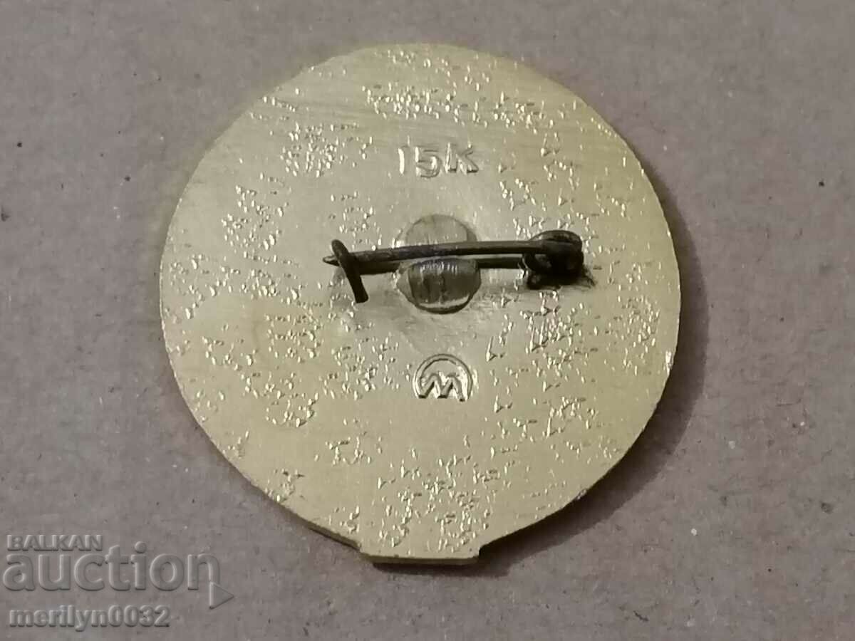 Auction Badge USSR medal badge Auction Badge USSR medal badge