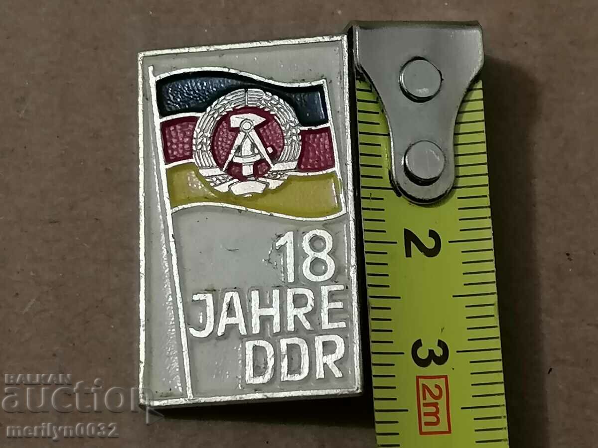 Enamel badge DDR medal badge with price 31.00 BGN | € 15.85 Enamel badge DDR medal badge with price 31.00 BGN | € 15.85