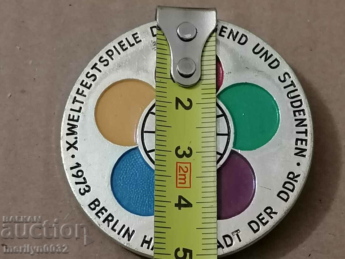 Δημοπρασία Σήμα μετάλλου DDR με θώρακα