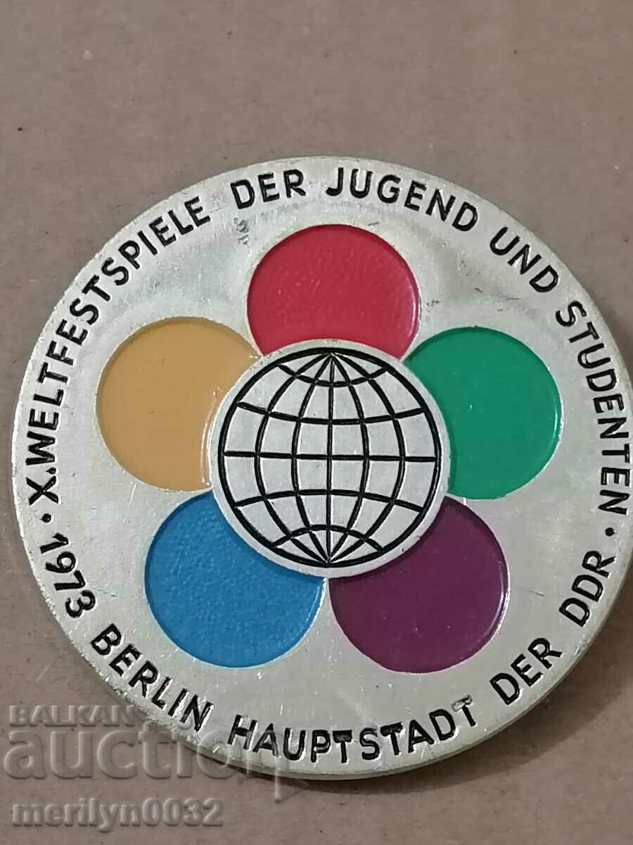 Σήμα μετάλλου DDR με θώρακα - 5