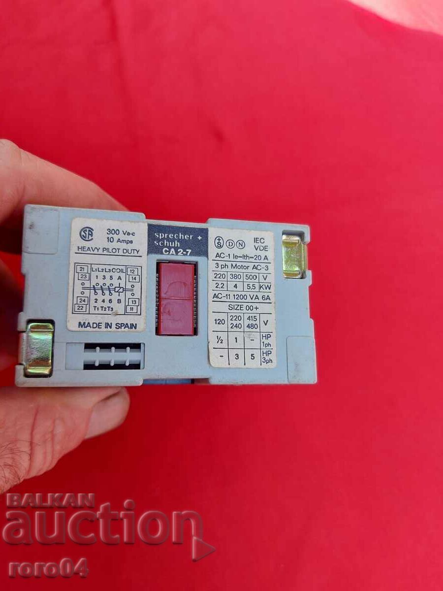 CONTACTOR - 7 CONTACTOR - 7