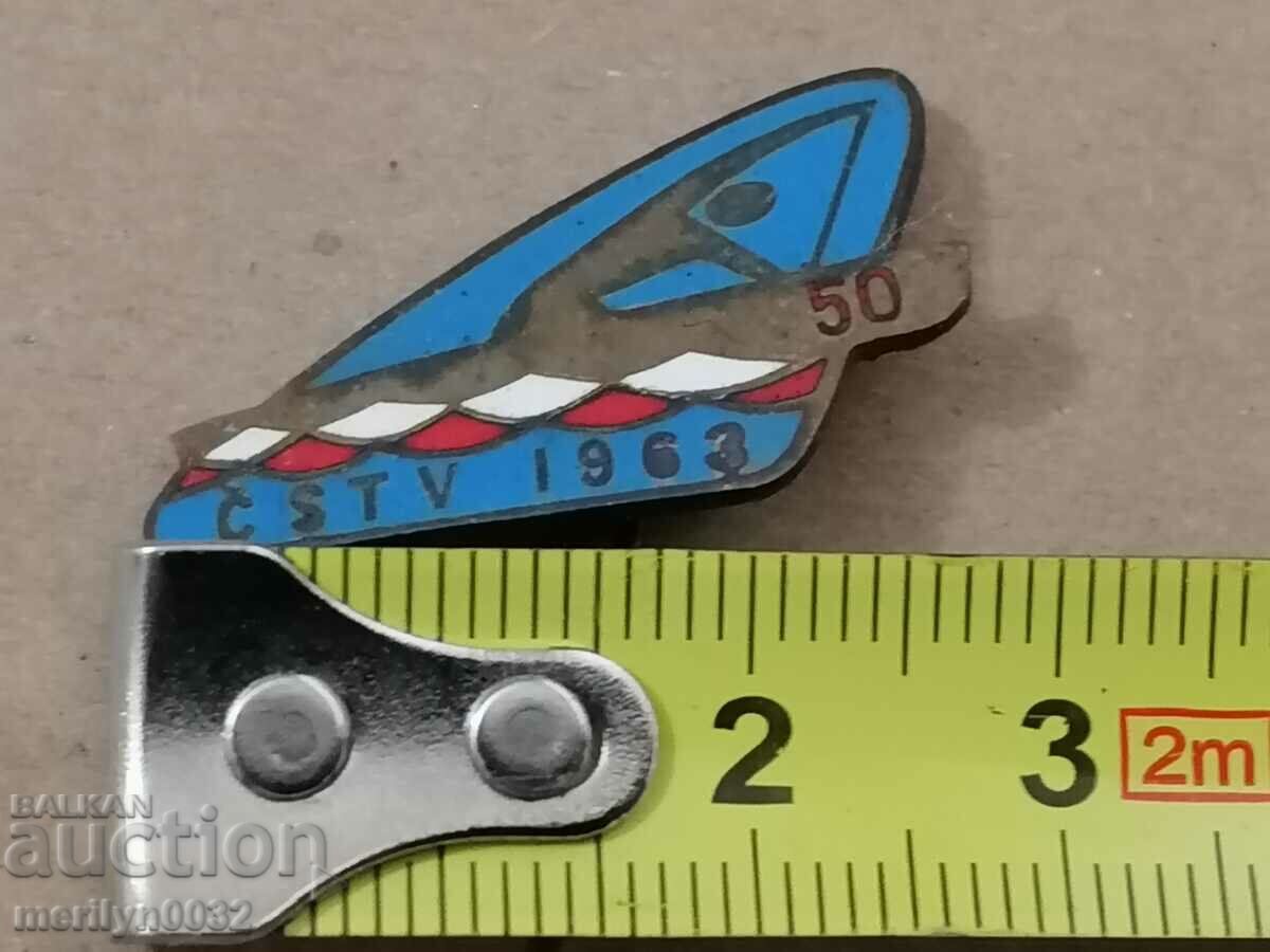 Παράδοση Σήμα μεταλλίου Τσεχοσλοβακίας με θώρακα Παράδοση Σήμα μεταλλίου Τσεχοσλοβακίας με θώρακα