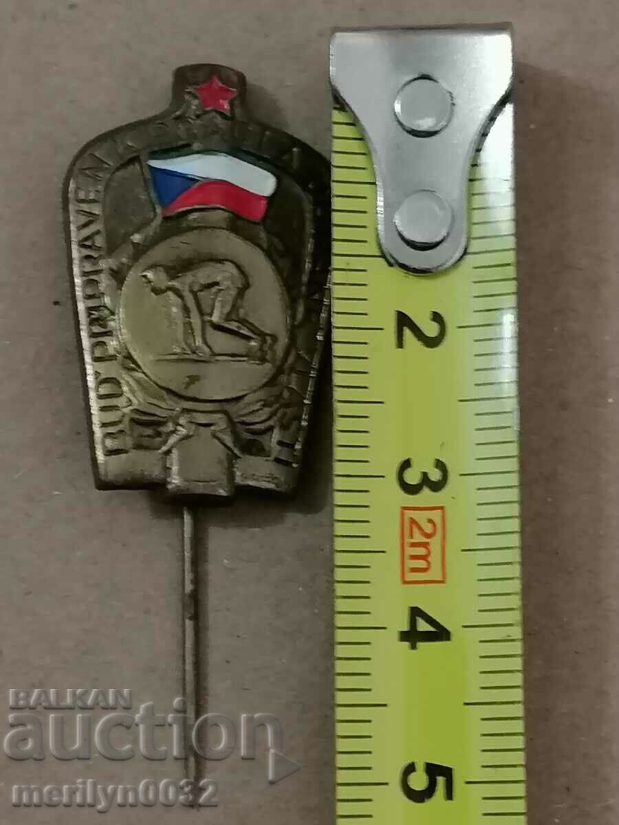Delivery of Breastplate Czechoslovak medal badge Delivery of Breastplate Czechoslovak medal badge