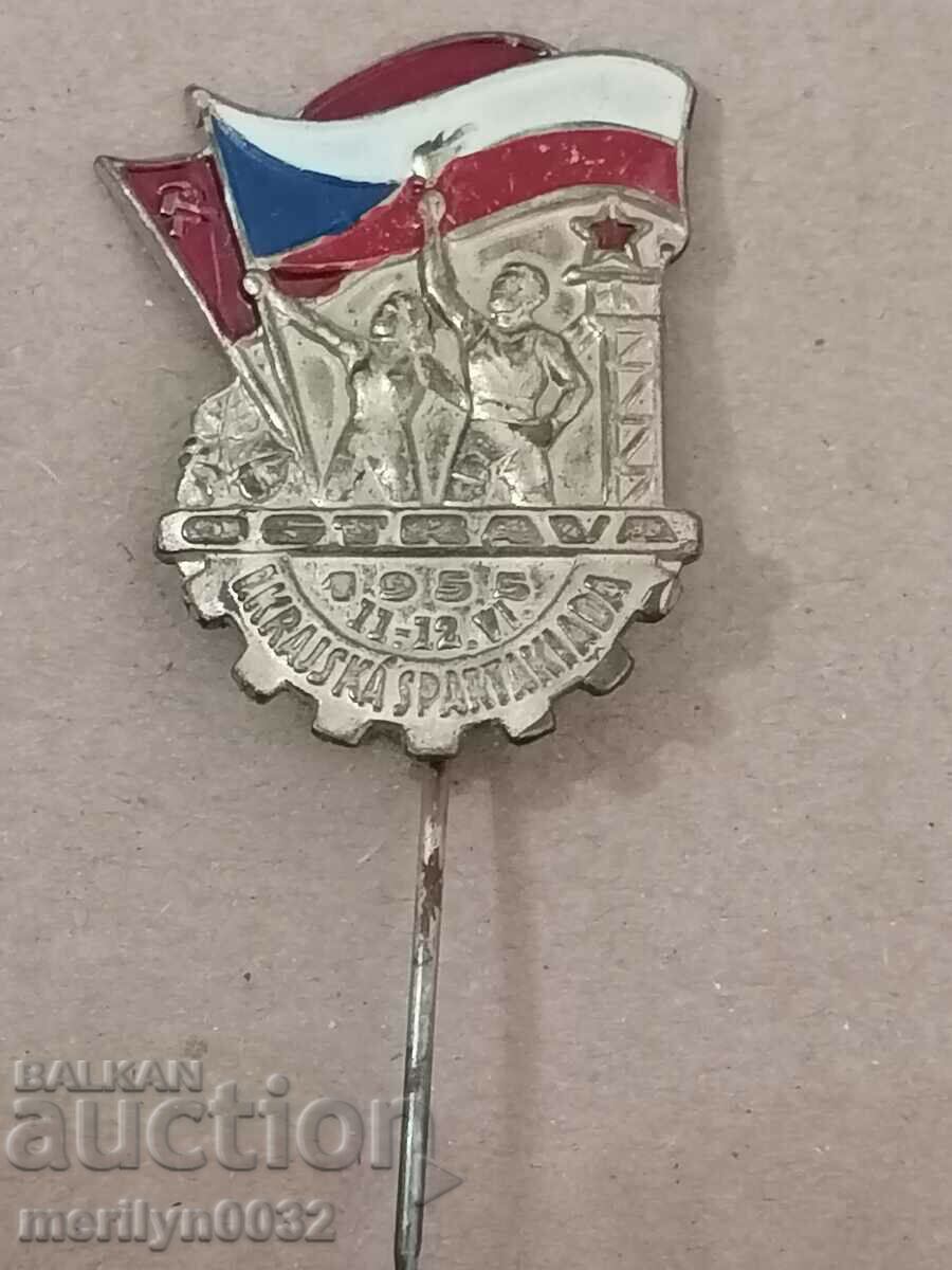 Breastplate Czechoslovak medal badge with price 39.00 BGN | € 19.94 Breastplate Czechoslovak medal badge with price 39.00 BGN | € 19.94