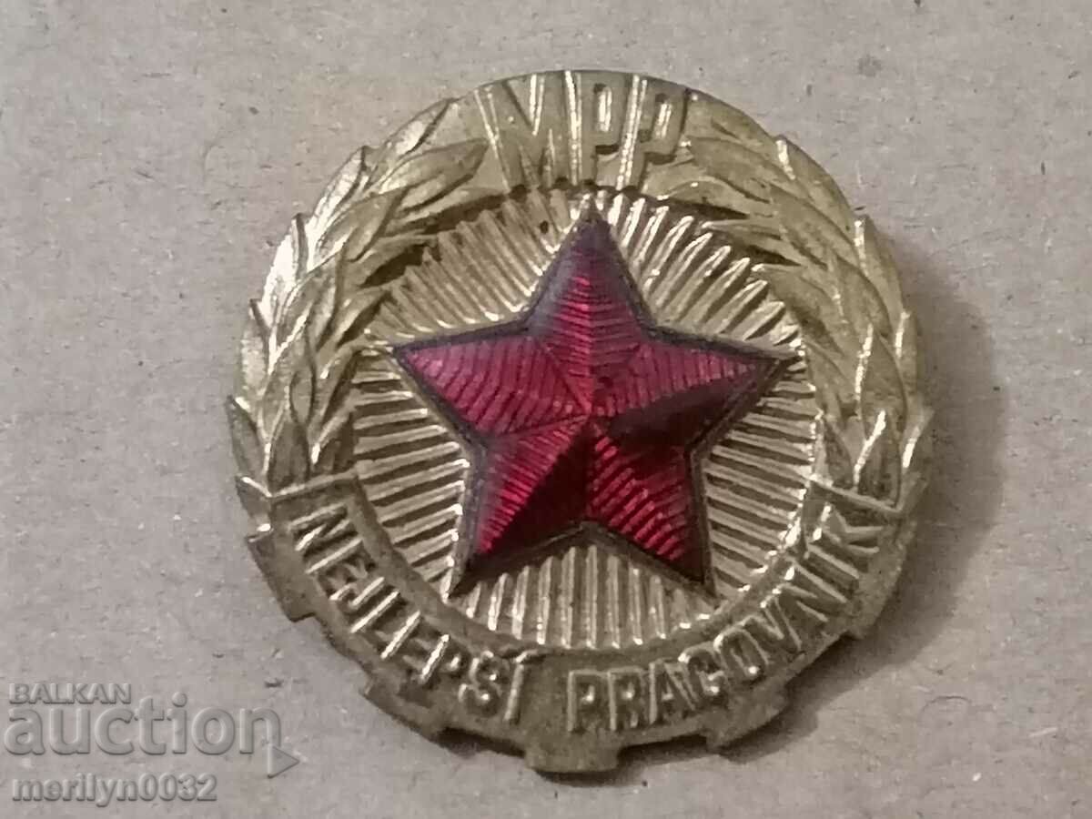 Auction Enamel badge Czechoslovakia medal badge Auction Enamel badge Czechoslovakia medal badge