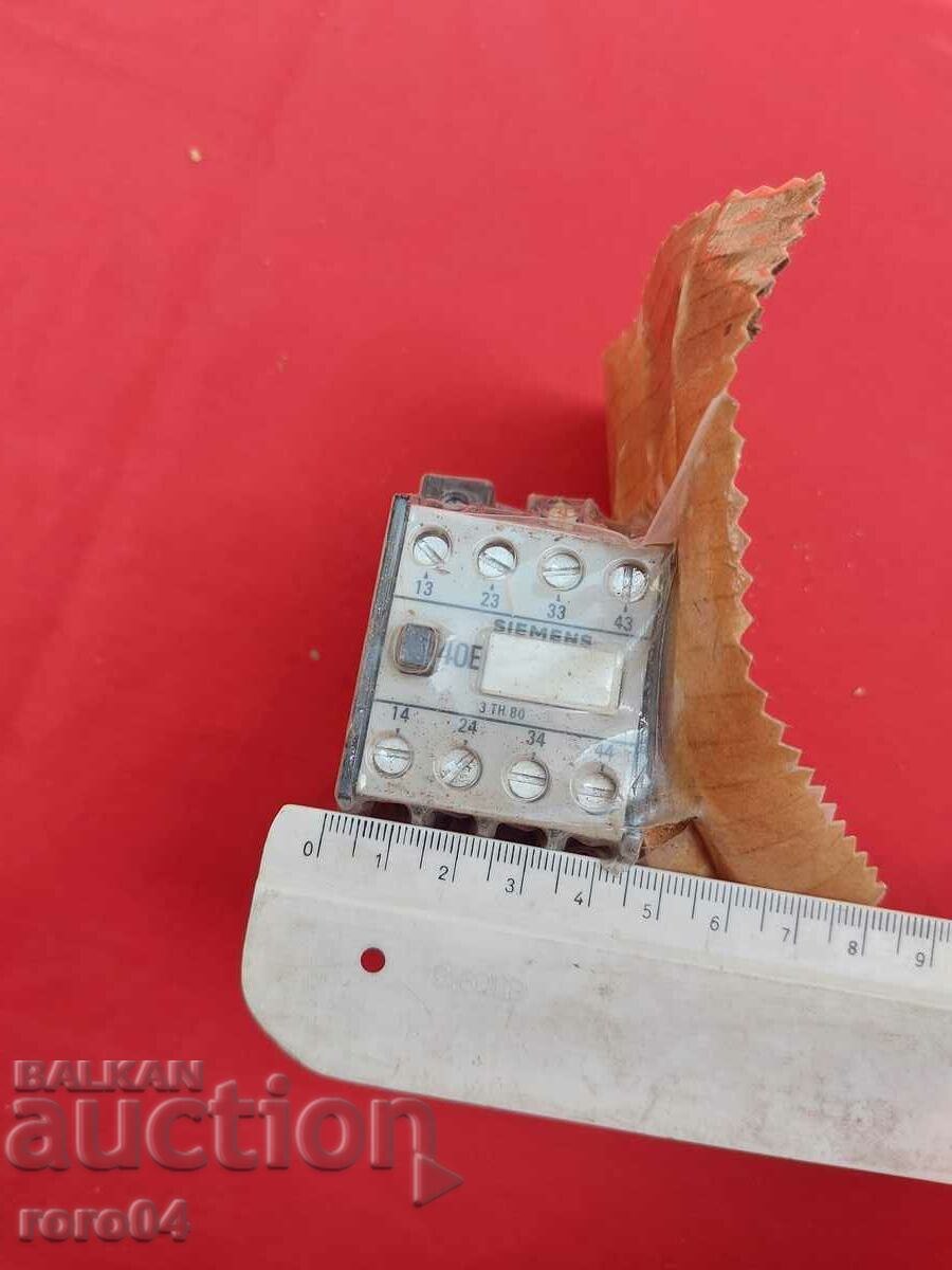 КОНТАКТОР - SIEMENS - НОВ - 7 КОНТАКТОР - SIEMENS - НОВ - 7