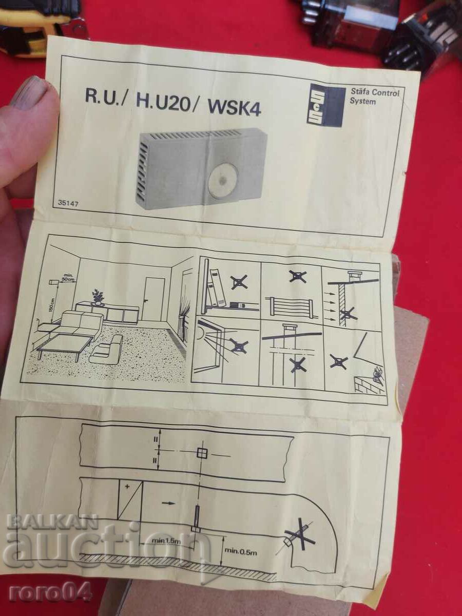 Auction THERMOSTAT - NEW Auction THERMOSTAT - NEW