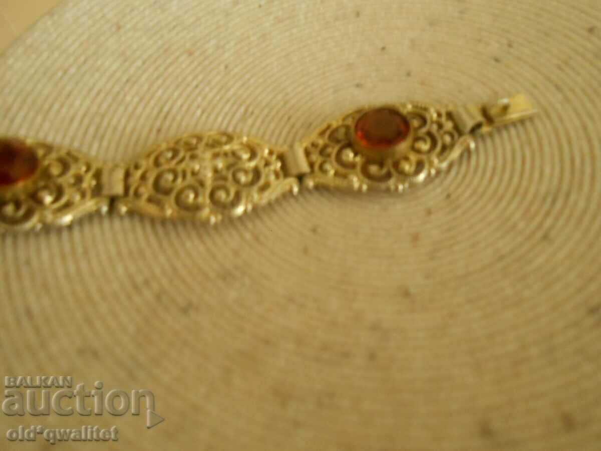 Delivery of Attractive silver BRACELET, Silver with gilding