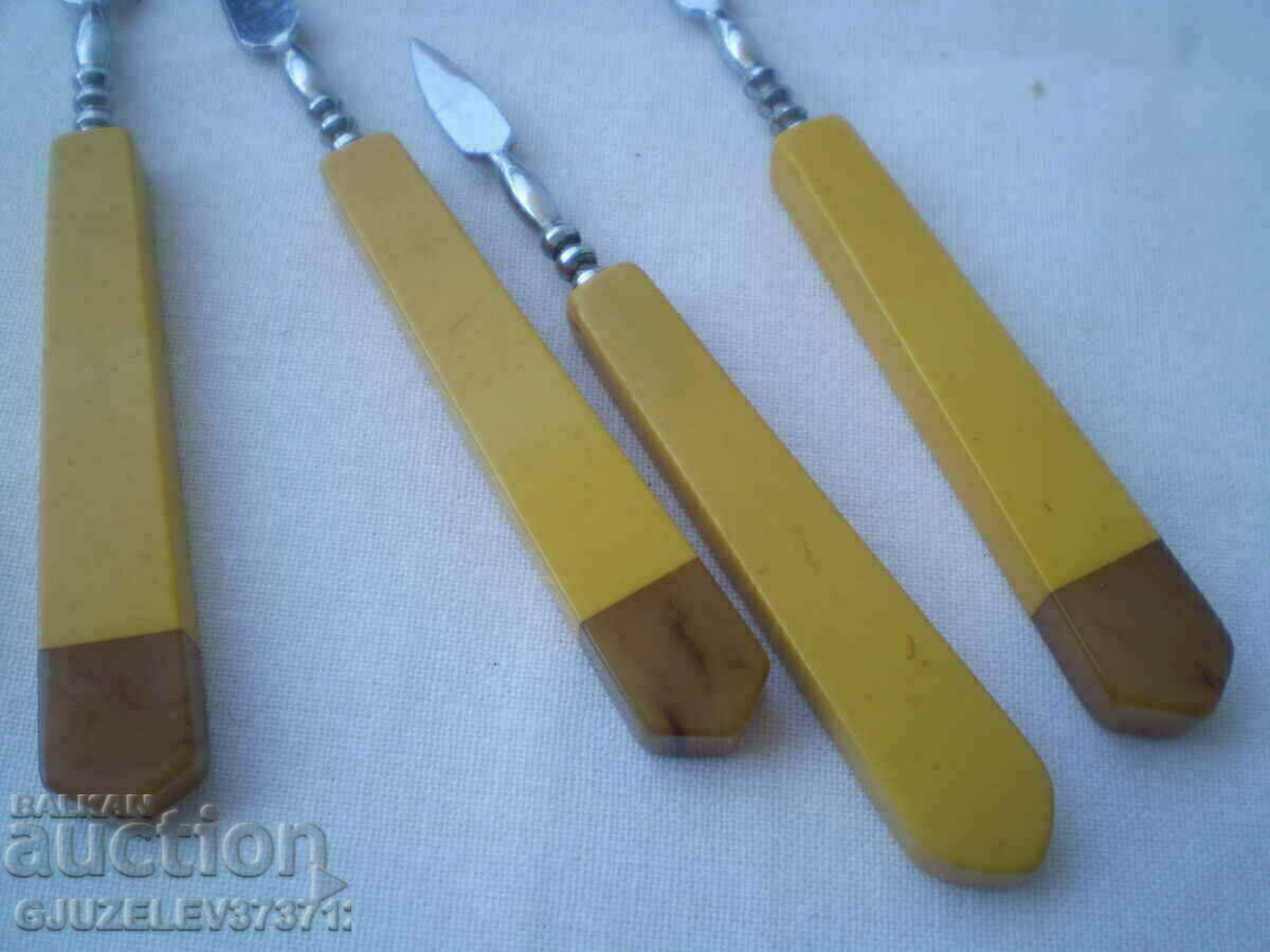 Old manicure bag 50s - 6 Old manicure bag 50s - 6