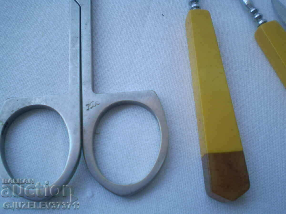 Old manicure bag 50s - 7 Old manicure bag 50s - 7