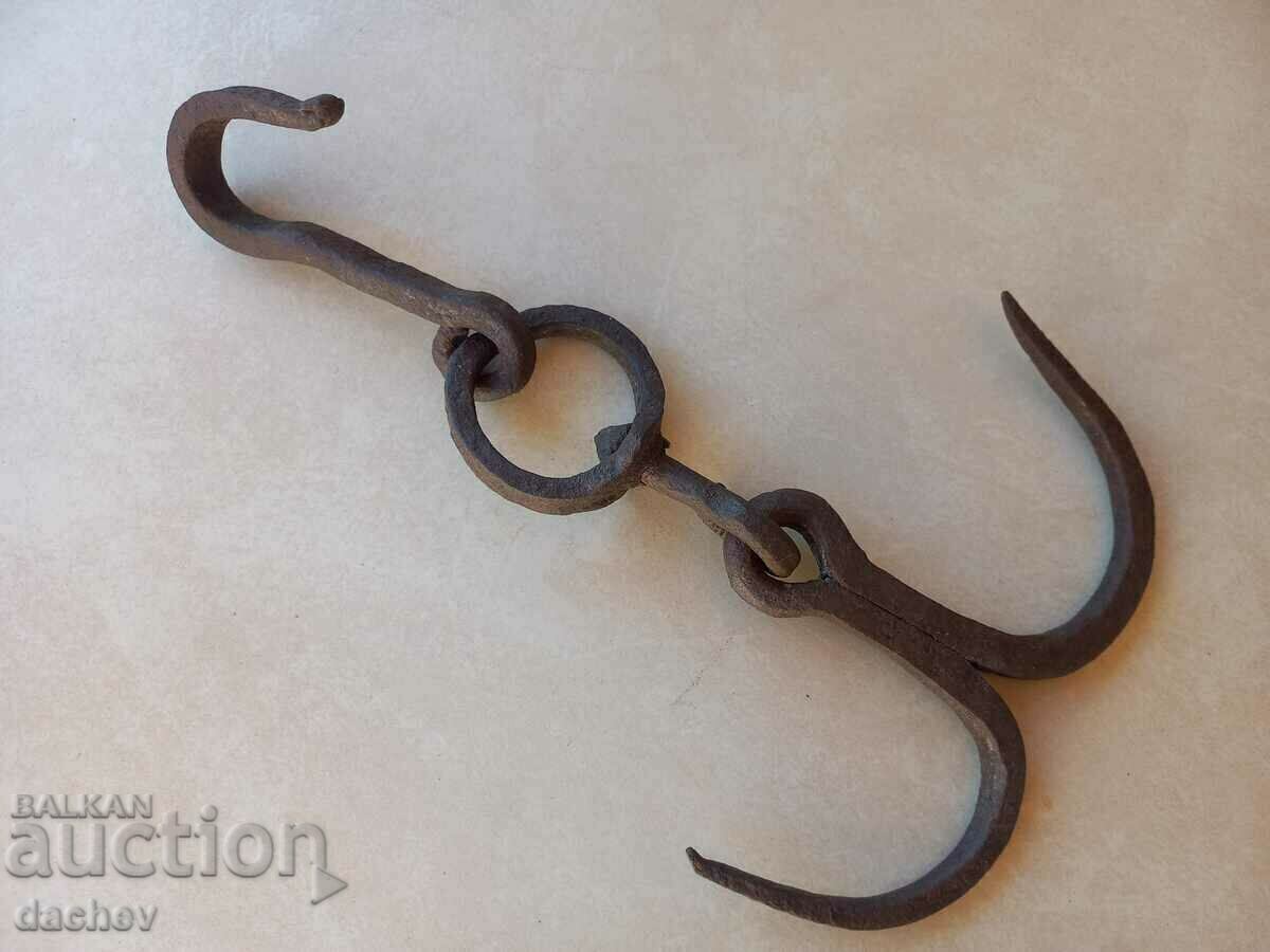 Old wrought butcher hook hooks hook drane wrought iron with price € 15.00 | 29.34 BGN Old wrought butcher hook hooks hook drane wrought iron with price € 15.00 | 29.34 BGN