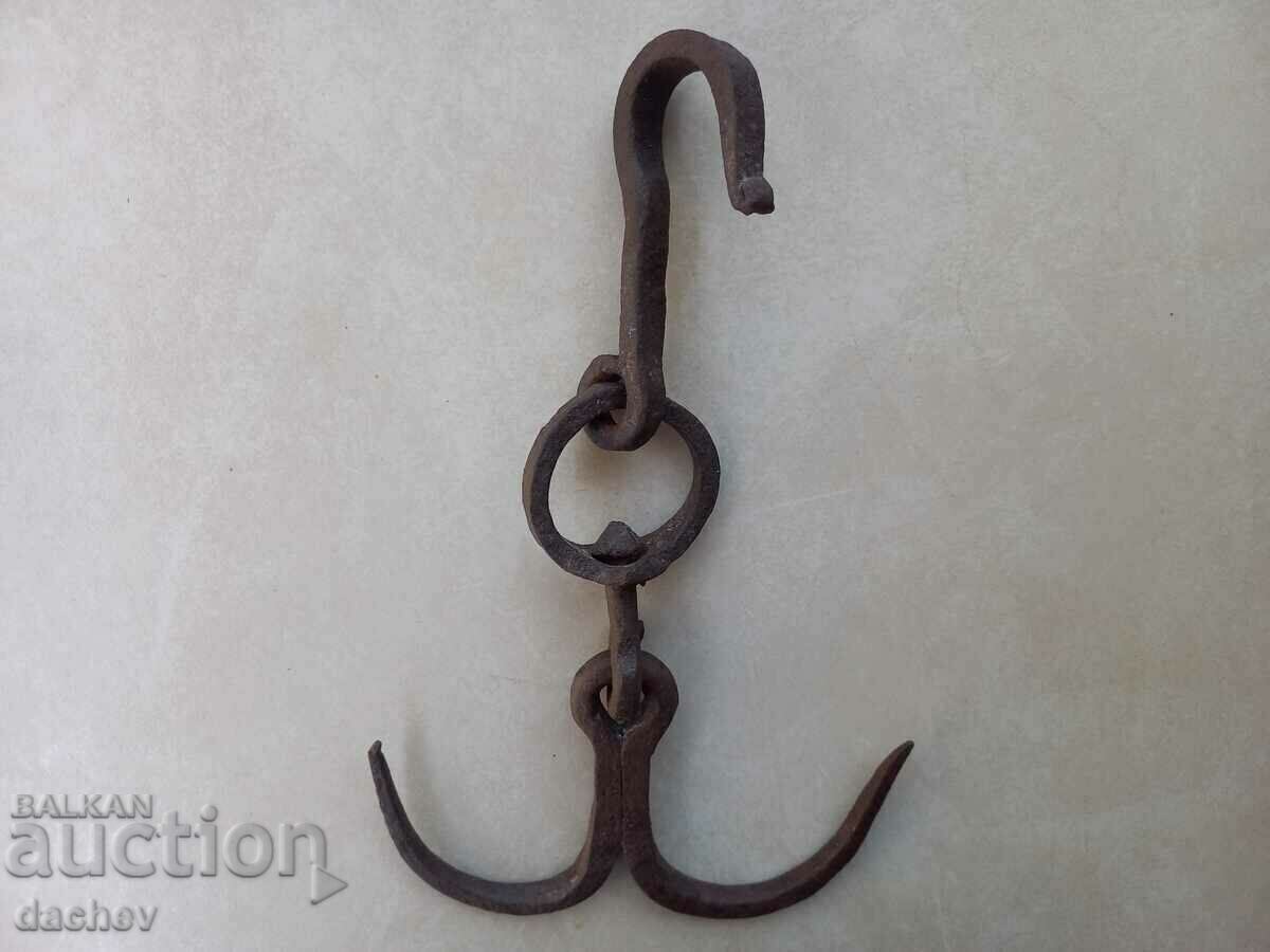 Delivery of Old wrought butcher hook hooks hook drane wrought iron Delivery of Old wrought butcher hook hooks hook drane wrought iron