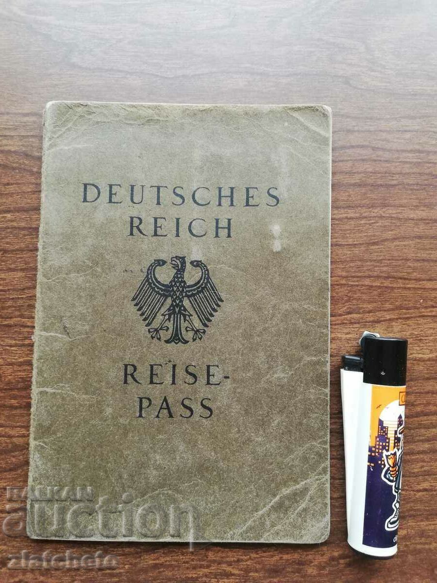 Παλαιό διαβατήριο - Γερμανία