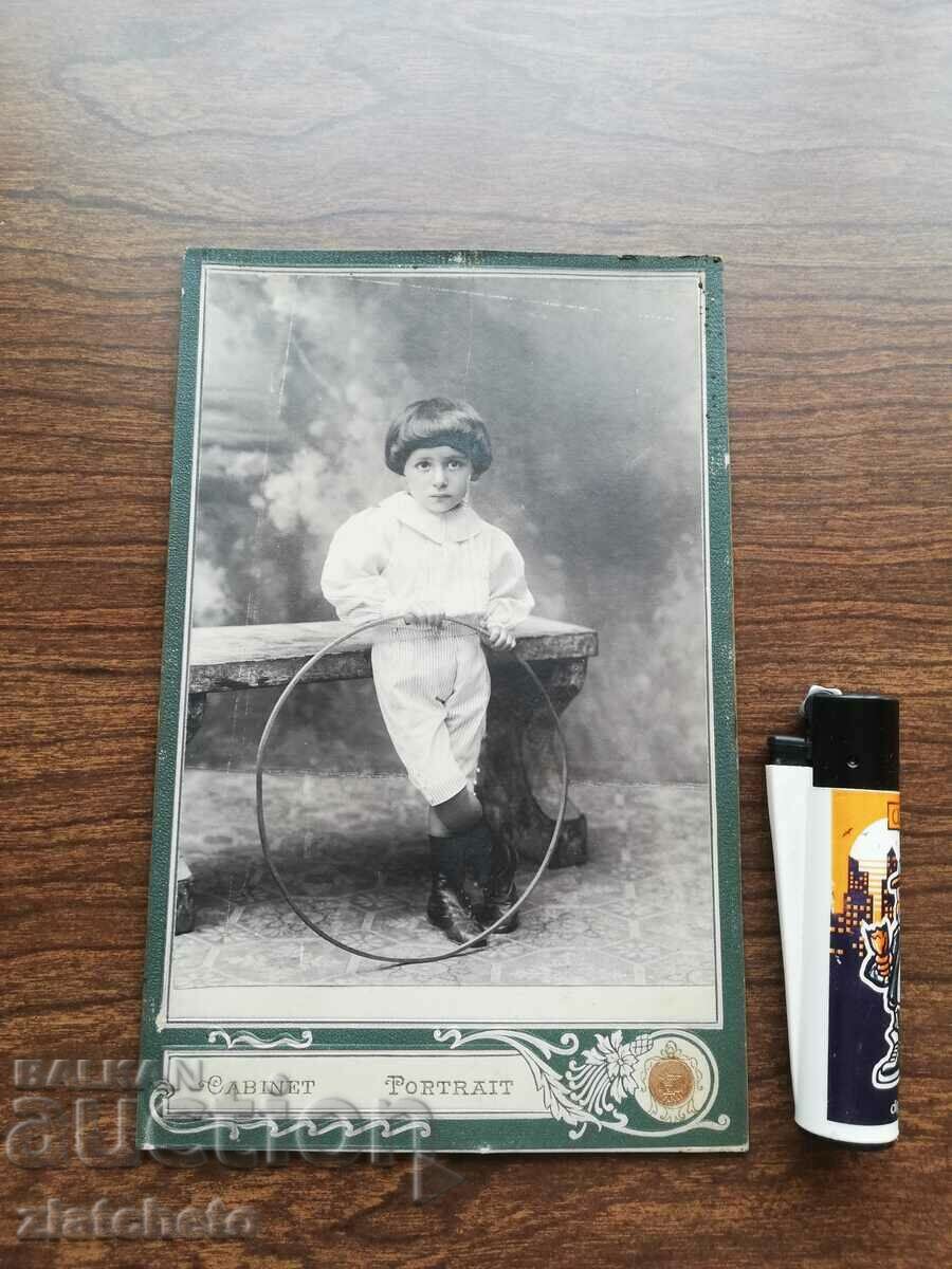 Old cardboard photo - with price 40.00 BGN | € 20.45 Old cardboard photo - with price 40.00 BGN | € 20.45