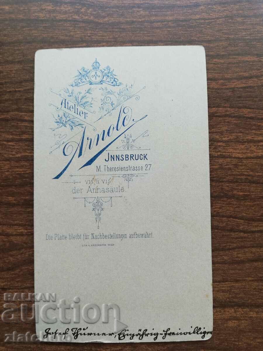 Auction Old cardboard photo - Auction Old cardboard photo -