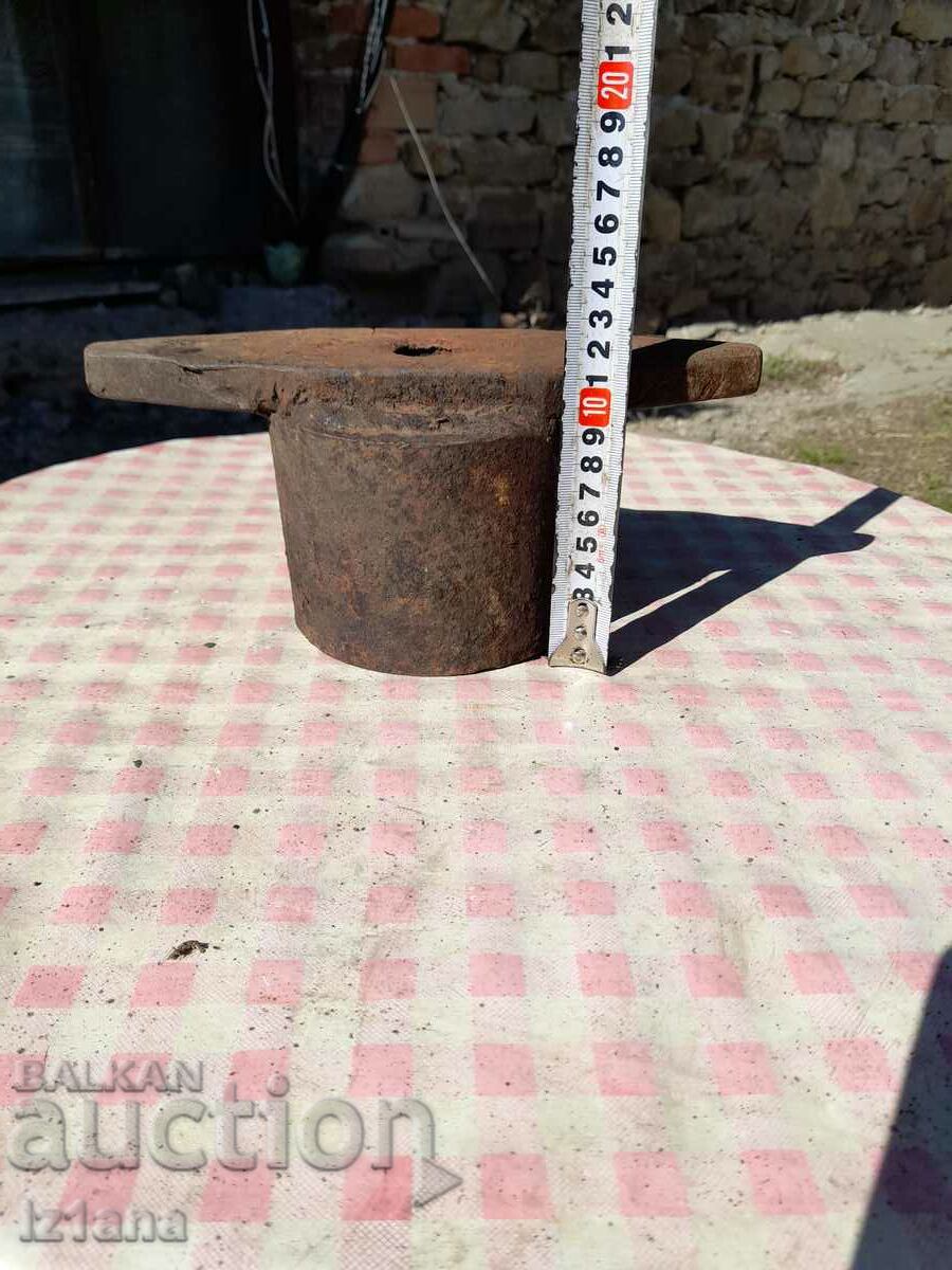 Ancient anvil with price 80.00 BGN | € 40.90 Ancient anvil with price 80.00 BGN | € 40.90