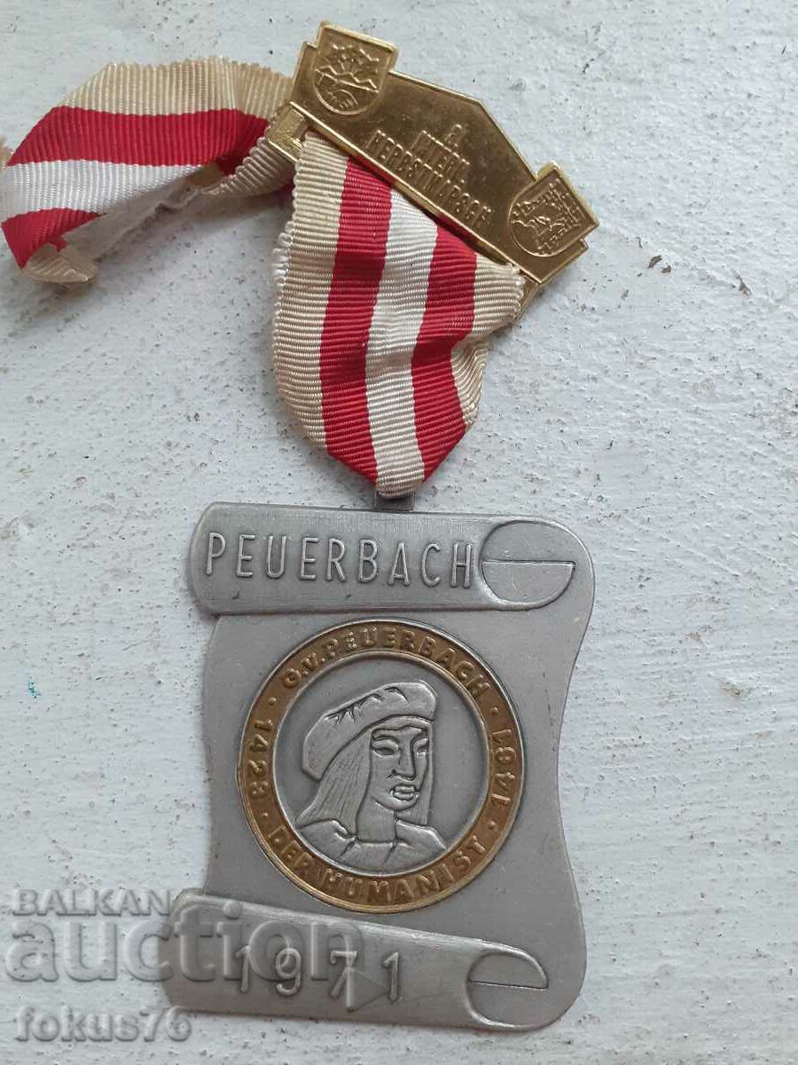 Old antique medal medal medal
