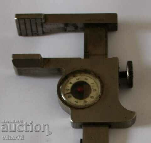 Old caliper with indicator with price 39.99 BGN | € 20.45 Old caliper with indicator with price 39.99 BGN | € 20.45