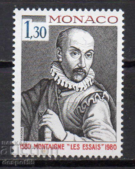 1980. Монако. 400 г. от публикуването на есетата на Монтен.